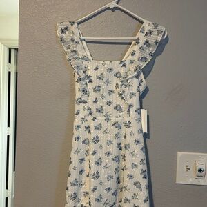 Floral Ruffle Dress